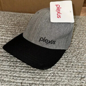 NWT Heather Gray Cap Hat Unisex Pink Drink Ambassador P L E X U S